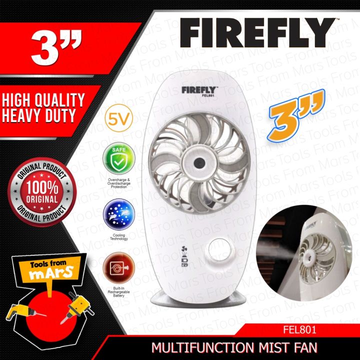 FIREFLY Handy Foldable Fan with Power Bank | Multi functional Handy ...