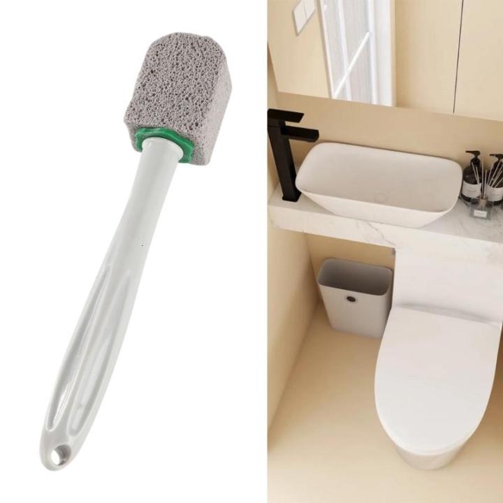 Phòng tắm bàn chải bàn chải với tự nhiên pumice đầu hiệu quả trên gạch ...