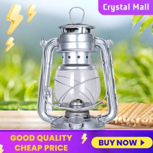 COD [Free Shipping] Outdoor Metal Lantern - Kerosene Hurricane Lamp for Camping Hiking and Patio Ambiance