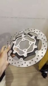 Big Disc 260mm 5holes w/bracket click 125i v3/click 150i(5holes)(Local stock)
