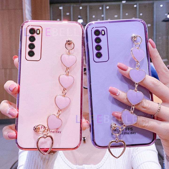 LIFEBELLE Casing for Huawei Nova Nova SE 5G Case Love