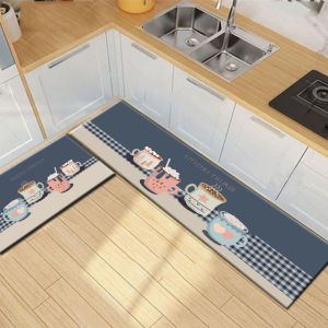 Kitchen Mat Carpet 40-120CM Anti-slip Living Room Kitchen Floor Mat Cute Design Machine Washerable