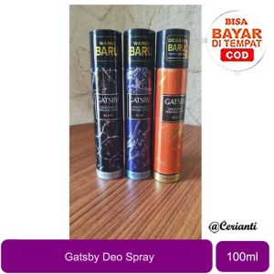 [50ML | 100ML | 175ML | DEODORANT SPRAY | BPOM] GATSBY Deodorant Perfume Spray 50ml | 100ml | 175ml Lynn Design