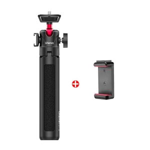 ULANZI MT-16 Extendable Tripod Selfie Stick with Ball Head and Cold Shoe Vlog Mount