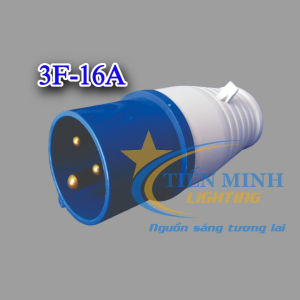 Ổ cắm phích cắm di động công nghiệp 3Fa – 16A dùng cho các ngành công nghiệp xây dựng