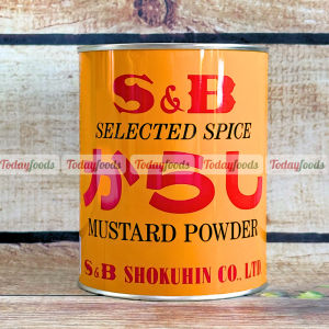 Bột Mù Tạt Vàng Nhật Bản Kona Karashi S&B (Nhật Bản) 400G - Mustard Powder