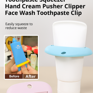 Bottle Pusher Help No Waste Toothpaste Dispenser Maintenance Cleanser Save Crystal Environmentally Friendly