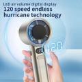 Mini portable M11 mini fan handheld fan without blades Bladeless 120 Speed Level Mini Fan. 