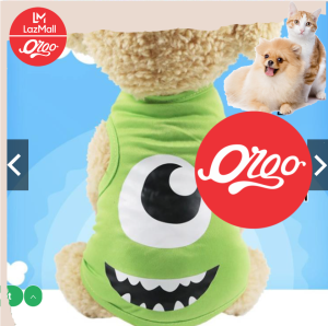 Quần áo chó mèo thú cưng mẫu áo phông phông in hình cute loại ba lỗ (hè thu) đủ size