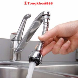 PVN2469 Vòi rửa bát inox tăng áp cao cấp xoay 360 độ