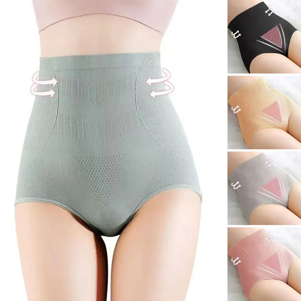 Women Tummy Control Panties Butt Lifter Underwear Comfy High-waist Panties  for Women Tummy Control Butt Lift Plus Size Options Soft Breathable  Anti-septic Underwear
