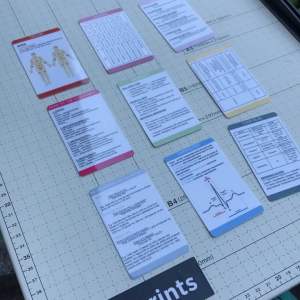 Nursing Reference Cards 10pcs Front and Back print