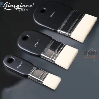 Cọ Mảng Lùn Sợi Nylon - Chuyên Dụng Tô Mảng Acrylic Màu Nước Gouache