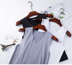 LIVE GREAT  Áo Ghi Lê Nam Không Tay Vải Viscose Mùa Hè Dáng Ôm Thể Thao Trẻ Trung Thoáng Khí Nhanh Khô