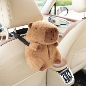 Come Cute Capybara / Cat Car Tissue Box Creative Car Hanging Tissue Bag Kotak Tisu Gantung Belakang Kerusi Kereta