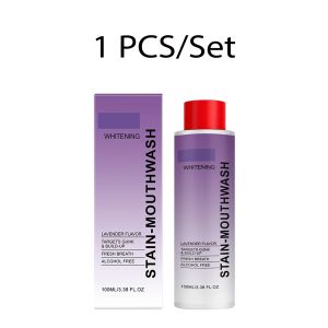 Brightening Mouthwash 3 Pack Stain Removal Teeth Brightening Gentle Gum Care Fresh Breath Daily Oral Care Kit Portable 100ml