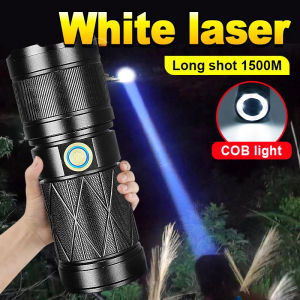 New Upgrade 99000LM Super Bright Torchlight Long-shot 3000M USB Rechargeable LED Flashlight Zoomable Handheld Search Light
