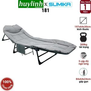Giường xếp gấp văn phòng Sumika 181 - Tải trọng 300kg - 197x64cm
