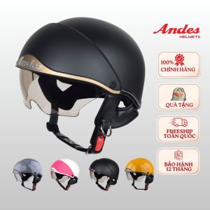 [Mã SKAMLSC205 giảm 10% đơn 100K] Nón bảo hiểm chính hãng Andes 139