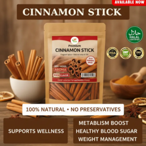 Organic Ceylon Cinnamon Sticks | Pure Natural Spice | Boosts Immunity | No Additives High quality Cinnamon Sticks 250G