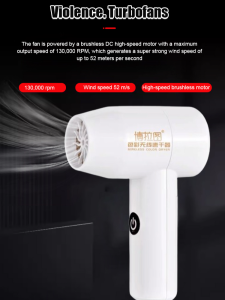 Specialized Cordless Mini Hammer Hair Dryer Powerful Art Paint Hair Dryer