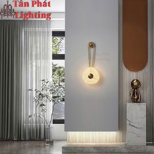 Đèn treo tường thuỷ tinh gắn tường trang trí phòng ngủ phòng khách cầu thang 8W 220V VK3098 Tân Phát