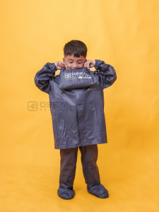 OSEAL Jas Hujan Anak Ransel Backpack Laki Laki Perempuan Full Seal Cheelakid Merah