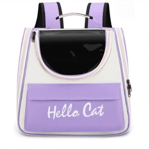 กระเป๋าสัตว์เลี้ยง กระเป๋าแมว เป้สัตว์เลี้ยง วัสดุคุณภาพสูง ความจุขนาดใหญ่ กระเป๋าถือ มีสีให้เลือก 4 สี พกพาไปได้ทุกที่