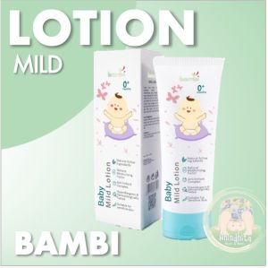 BAMBI Mild Lotion 100ml Baby Body Lotion Losion Bayi Pelembab Kulit Bayi