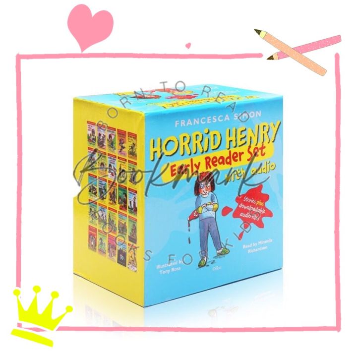 ready-stock-horrid-henry-early-reader-set-25-books-lazada-singapore