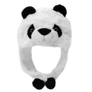 Halloween Animal Panda Hat Cartoon Headgear Dress Up Hat Cute Super Soft Windproof Kindergarten Stage Performance Props