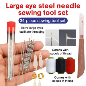 Sewing Kit Big Eye Steel Needle Practicality Sewing Tools Functionality Convenience Multi-choice