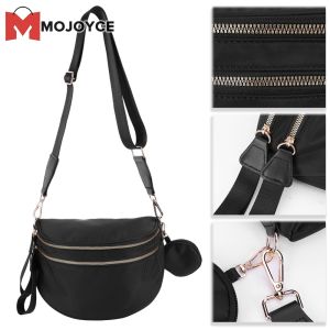 Versatile Womens Crossbody Tote Bag with Earbuds Compartment and Trendy Shell Pattern