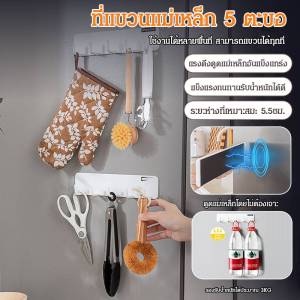 Portable magnetic nonmarking wall hooks