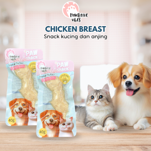 Dada Ayam Siap Makan 40g - Boiled Ready to eat Chicken Breast – Pet Treat / Pet Snack – Cemilan Anjing Cemilan Kucing Siap Makan