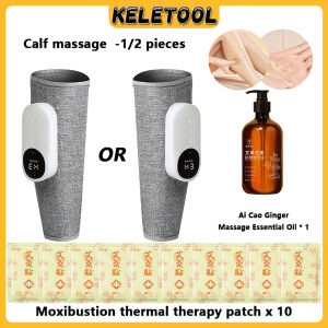 360° Air Pressure Calf Massager Cordless Wireless Leg Compression Massager 3 Modes Muscle Relief For Men Women