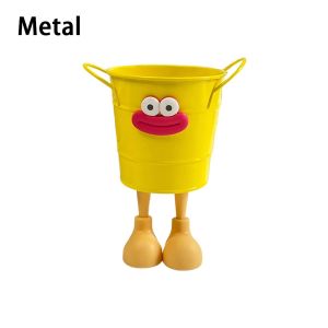 SJJL Big Mouth Pencil Holder Cartoon DIY Pen Container Large Capacity Pencil Case Students Stationery