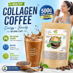 [BUY 1 GET 1] VINAFOOD COFFEE COCOA CHIA SEED POWDER Support Weight Loss Energy Boost Whitening Skin Detox