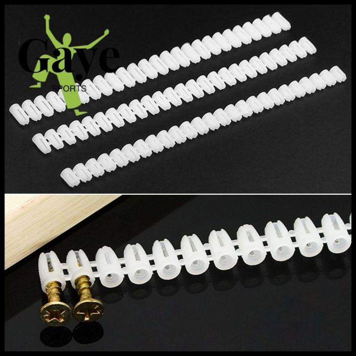 GS M4 Wall Plug Anchor Ribbed Plastic Expansion Pipe Tube Hinge Hinge ...