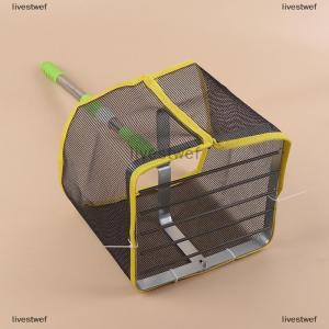 [COD] livestwef Portable 180 Degree Angle Adjustable Square Ping Pong Ball Picker Telescopic Stainless Steel Table Tennis Ball Catcher