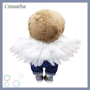 [Cumarba] White Black Crafts Children Mini Feather Angel Wings Pet Props Doll Decoration Party Birthday Gift Easter Valentines Day