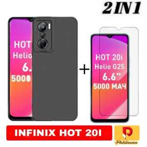PROMO PAKET 2 INC 1 SOFT CASE INFINIX NOTE 30 / INFINIX NOTE 30 PRO / HOT 30 / HOT 30I / ZERO 20 / HOT 20I / HOT 20 5G 2022 Slim Matte Premium Soft case