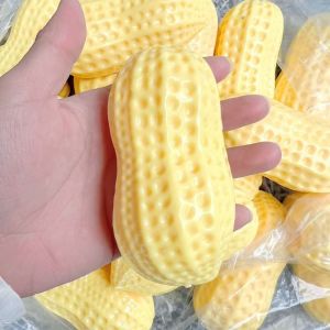 LABAICAI Peanut DIY Empty Ball Skin Soft TPR Slow Rebound Handmade Ball Skin Creative Fillable DIY Pressure Ball Kit Craft Making Accessory