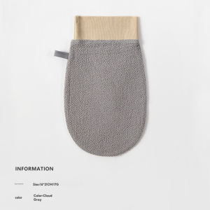 Hot Korean  Exfoliating Mitt  Wash Skin Bath Scrub Glove Preparation Durable Shower Scrub Gloves Dead Skin Removal Bath Glove
