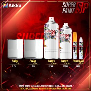 AIKKA AK200061 Habanero Yellow | Old School Series | Automotive 2K Car Paint Motor Aerosol Spray Cat Kereta DIY 车漆