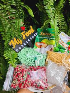 set 650g chè sương sa hạt lựu kèm công thức nấu đầy đủ MY FOOD
