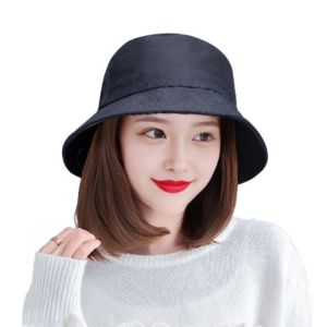 STARGOODS Synthetic Fisherman Hat Wig Bucket Hat Hairpiece Short Straight Hair Hat Wigs Fashion Fluffy Summer Sunshade Cap Wig Women