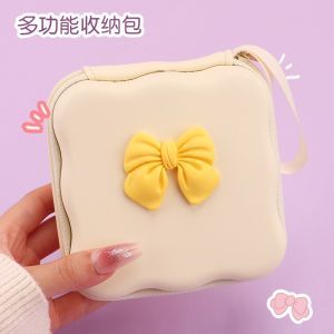 Cute Charger storage pack Data cable pack Power bank bag organizer Headphone Memory Card Coins storage bag Digital USB flash drive
