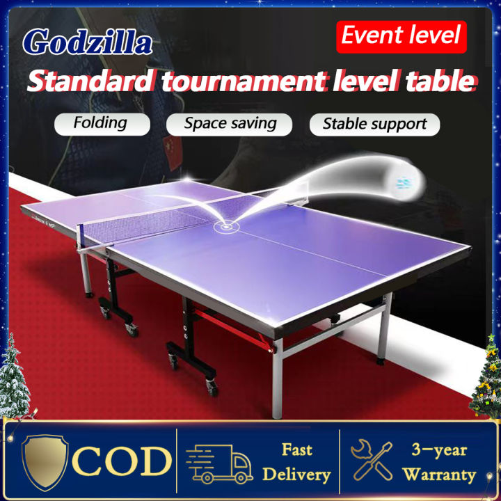 Table tennis table Professional folding indoor table tennis table ...