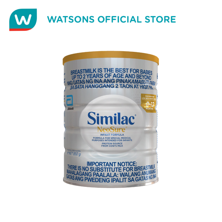 SIMILAC Neosure 850g Similac Neosure Infant Formula Powder Infant